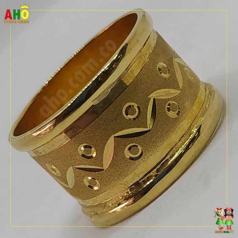 Anillo Tubo en Oro Chocoano Oro18k