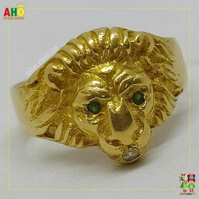 Anillo Leon Oro18k