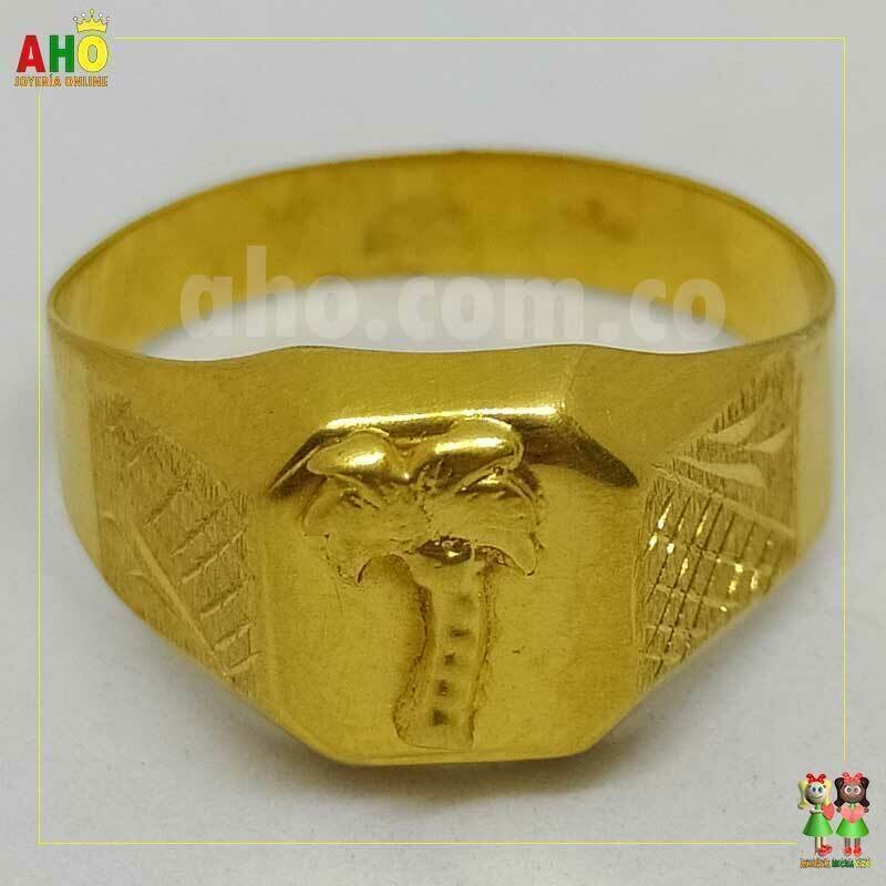 Anillo Palmera Oro18k