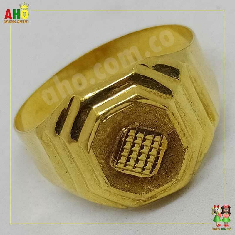 Anillo Troquel Oro18k