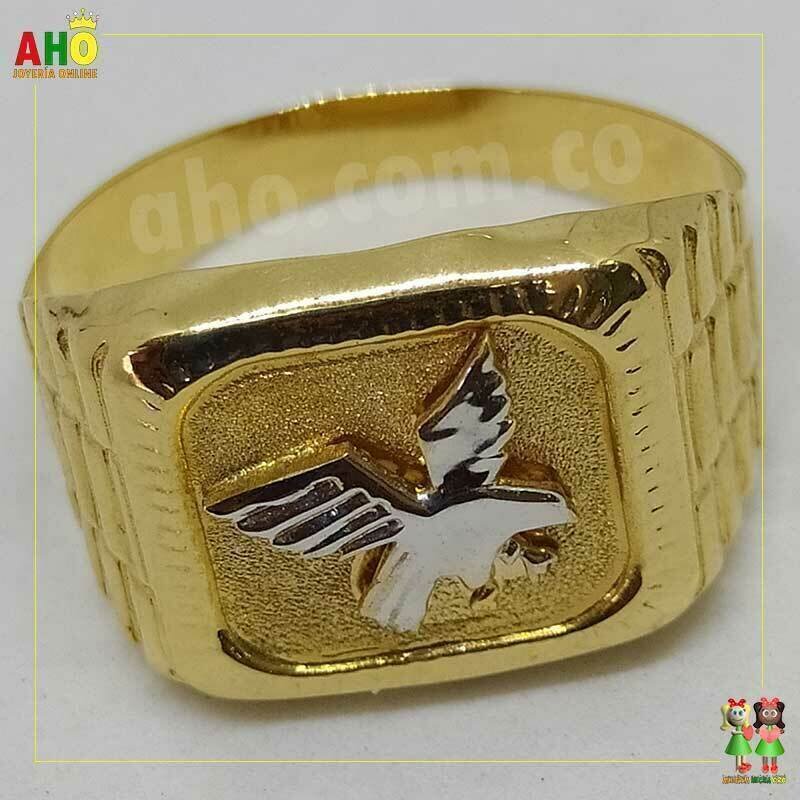 Anillo Paloma Oro18k