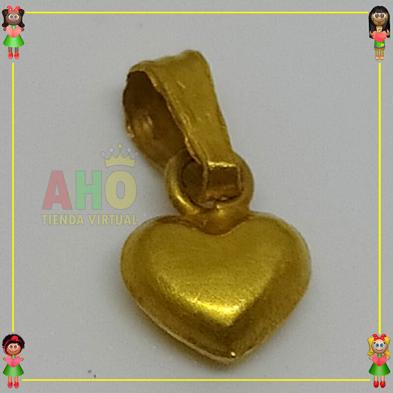 Dije Corazon Oro18K