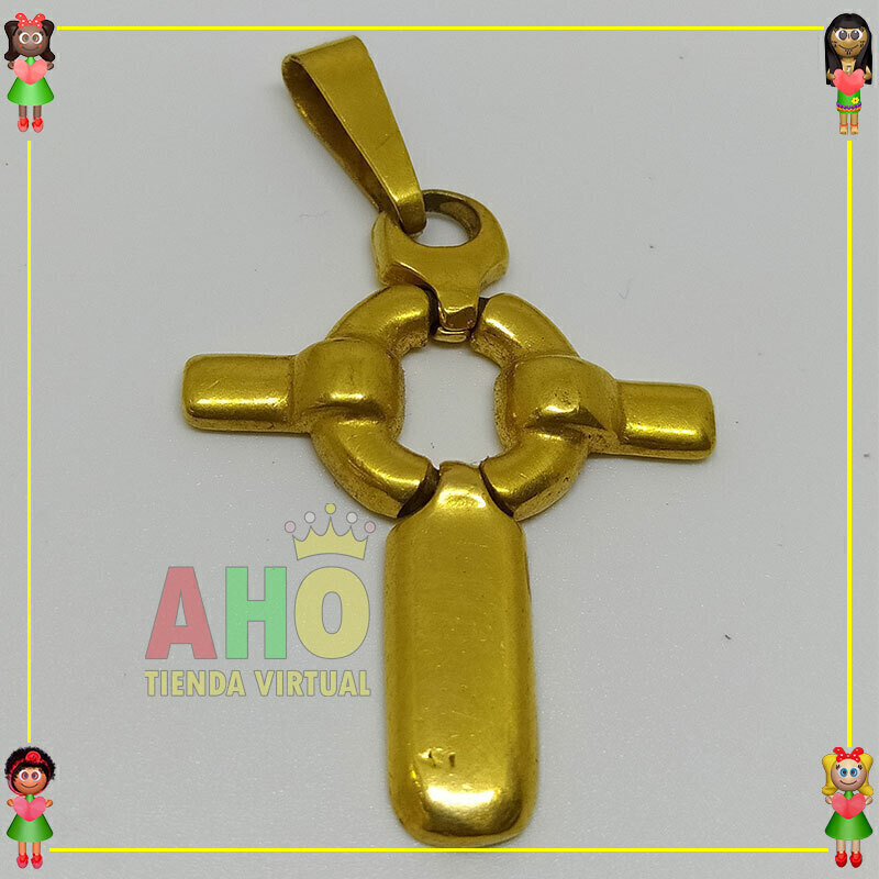 Dije Cruz Movible Oro18K