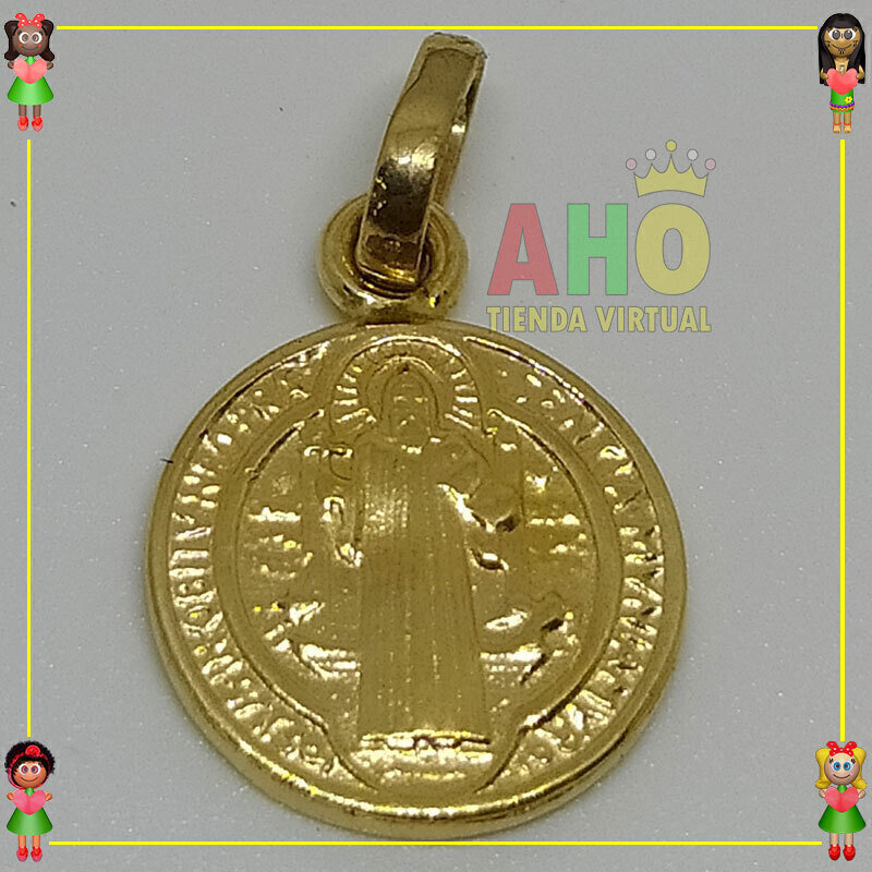 Dije San Benito Oro18k