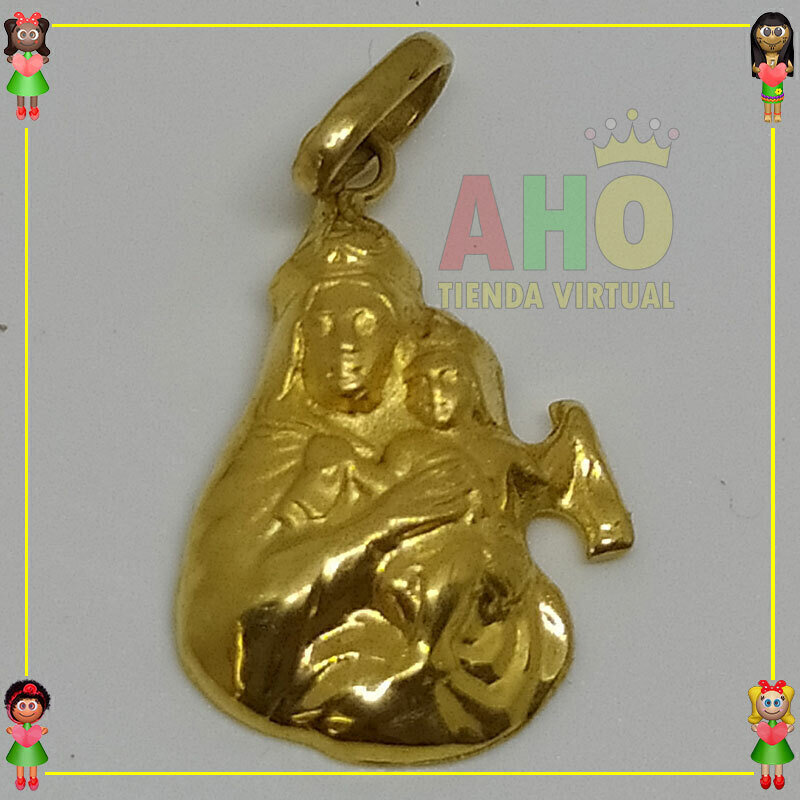 Dije Virgen Oro18k