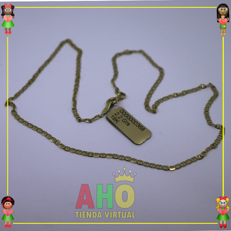 Cadena Eslabon Oro18K