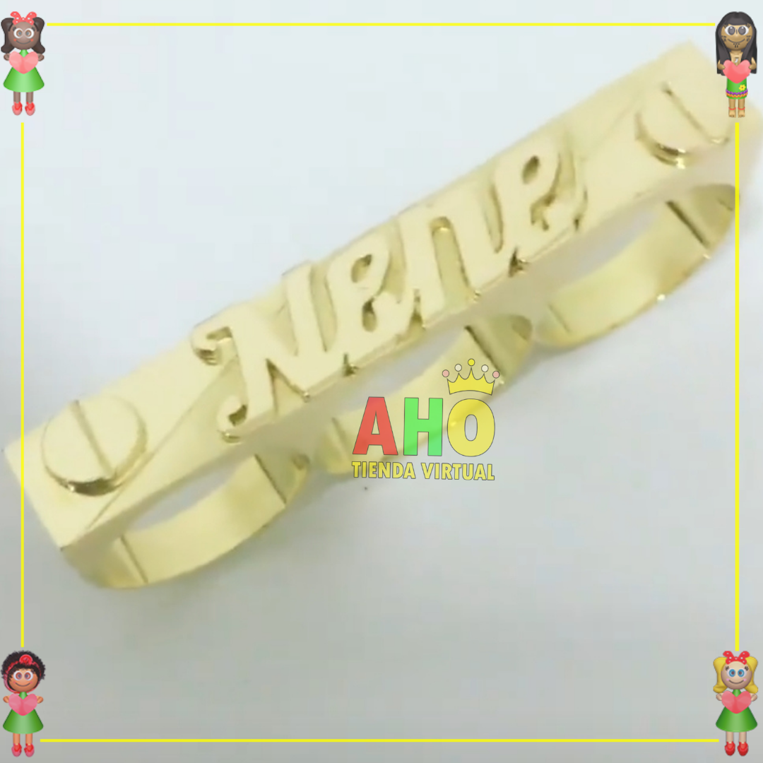 Anillo Pacha NENE Oro18k