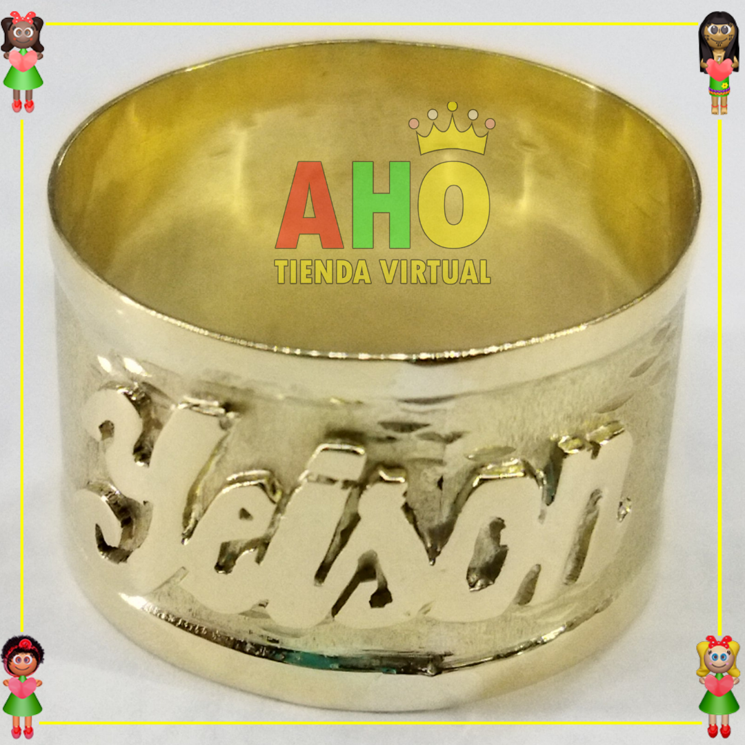 Anillo Tubo Yeison Oro18k