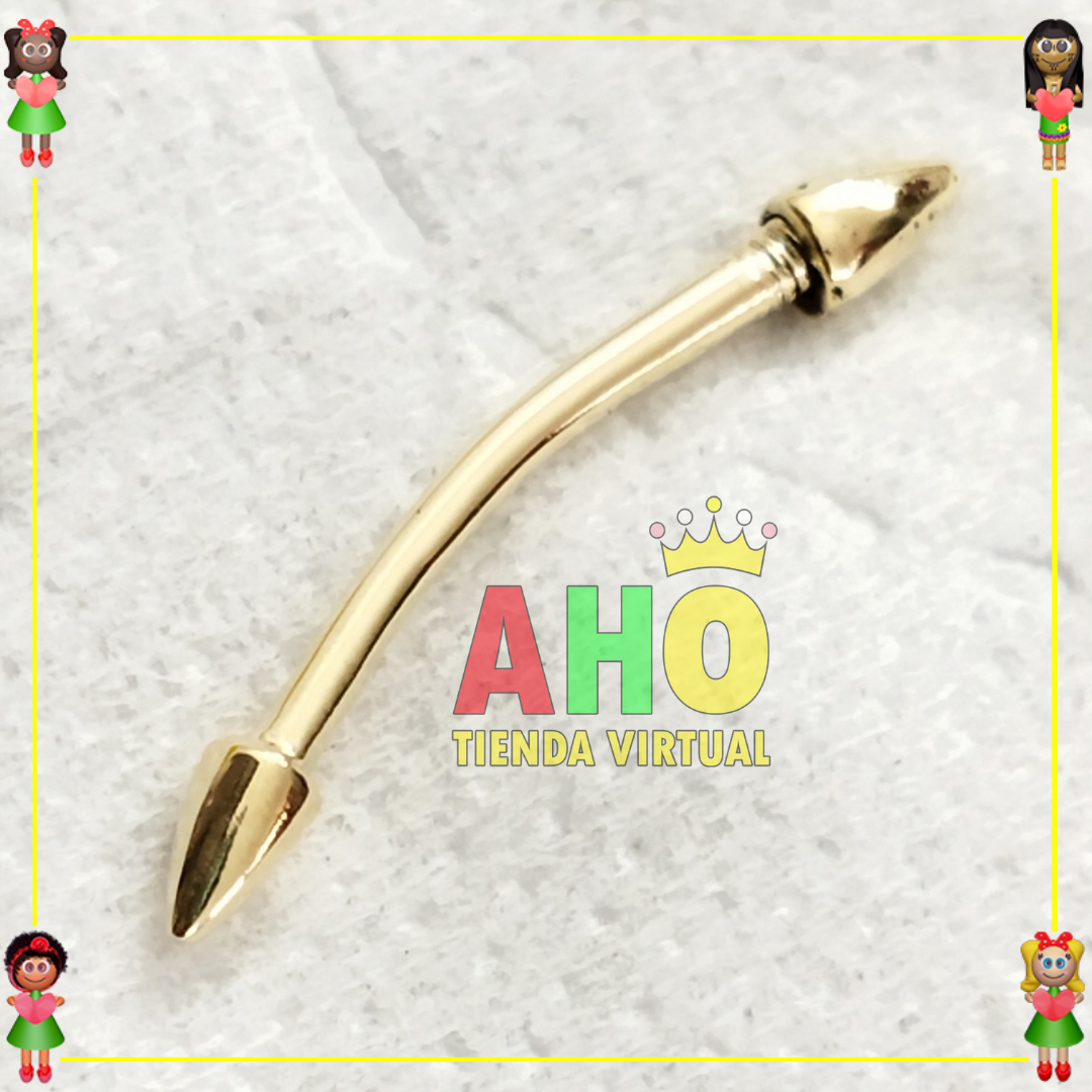 Piercing Seguridad Oreja Oro18k