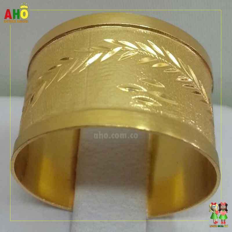 Anillo Tubo en Oro Chocoano Oro18k
