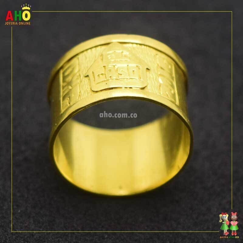 Anillo Tubo en Oro Chocoano Oro18k