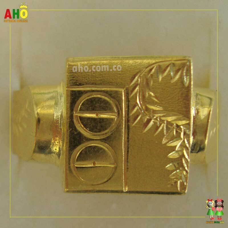 Anillo en Oro para Hombre Oro18k