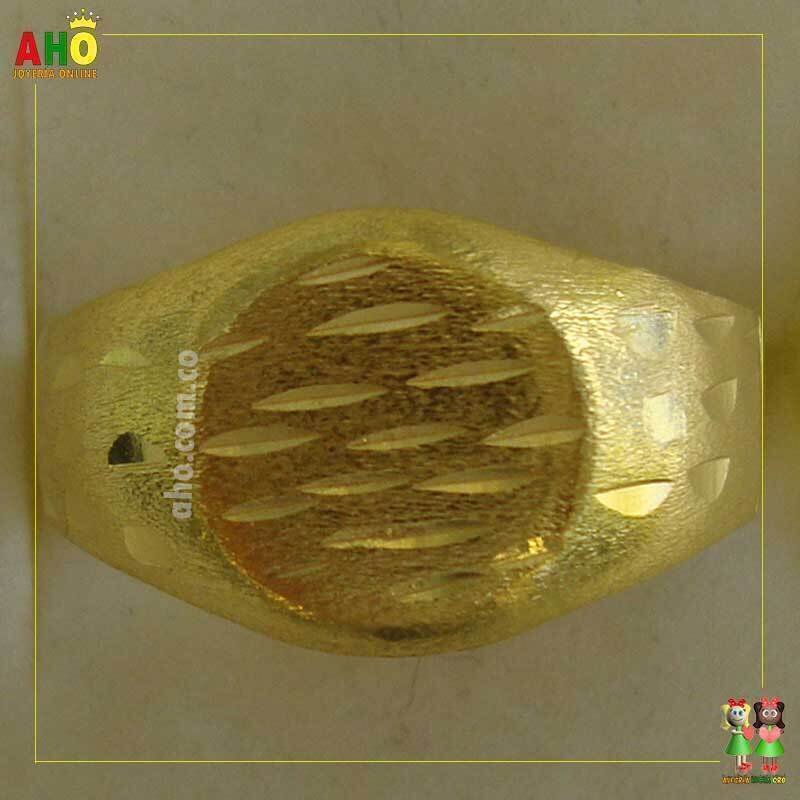 Anillo en Oro para Hombre Oro18k