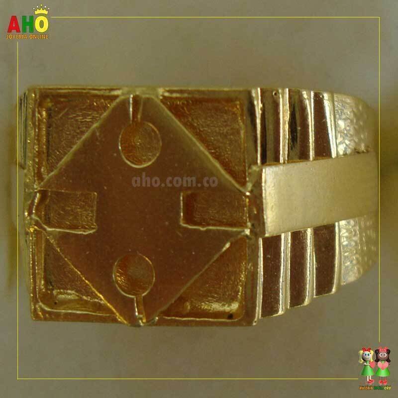 Anillo en Oro para Hombre Oro18k