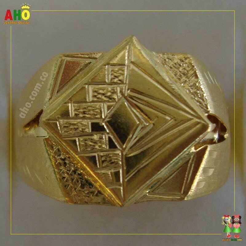 Anillo en Oro para Hombre Oro18k