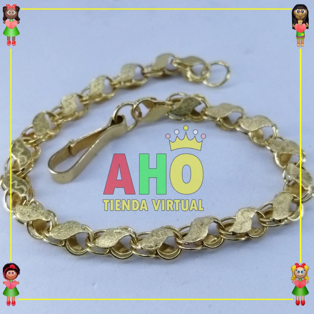 Pulsera Tejido S Oro18k