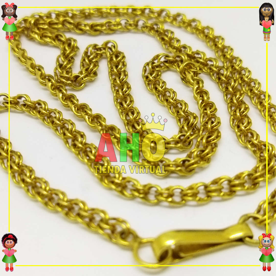 Cadena tejido Chino para Hombre Oro18K