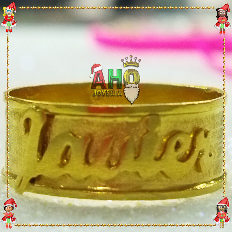 Anillo SemiTubo Oro18k