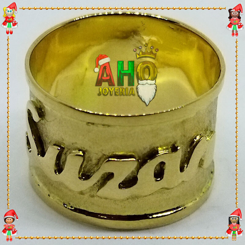Anillo Tubo en Oro Chocoano Oro18k