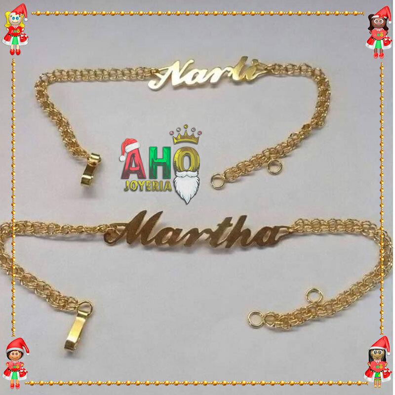 Pulsera Nombre Oro18k