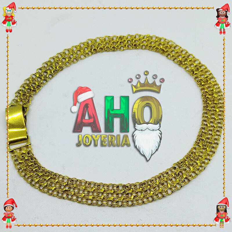 Pulsera Tejido Chino Oro18k