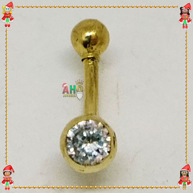 Piercing Ombligo Oro18k