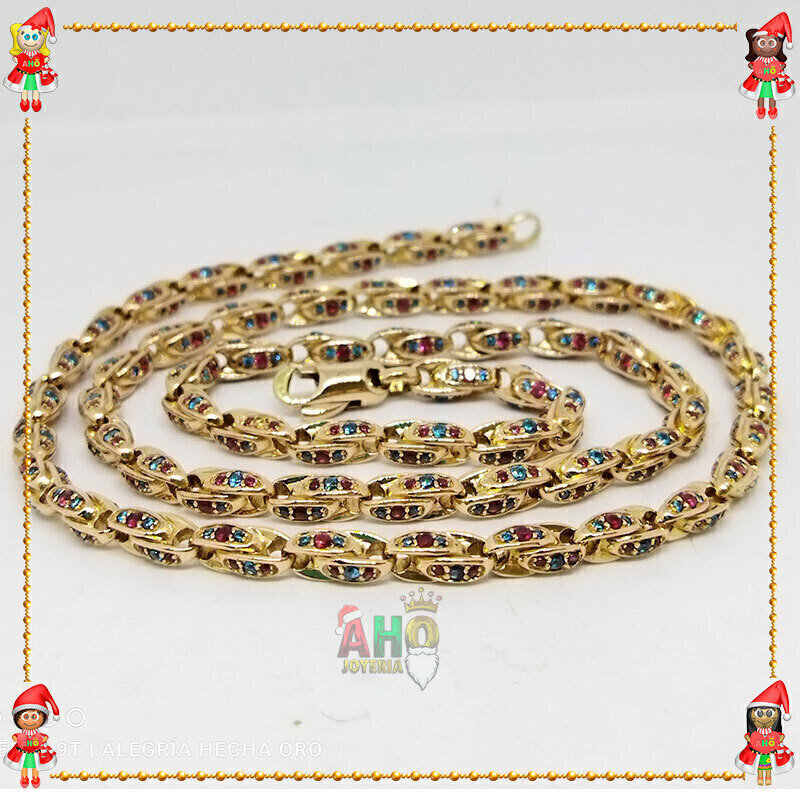 Cadena Hombre Oro Italiano 18k