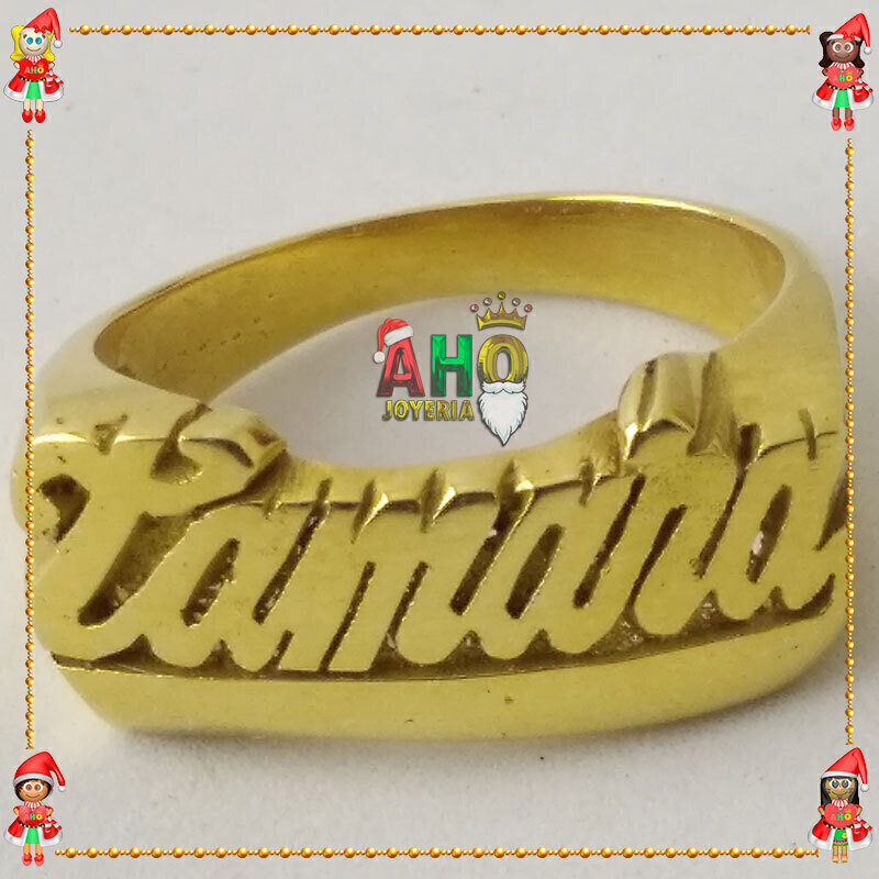 Anillo Nombre Tamara Oro18k