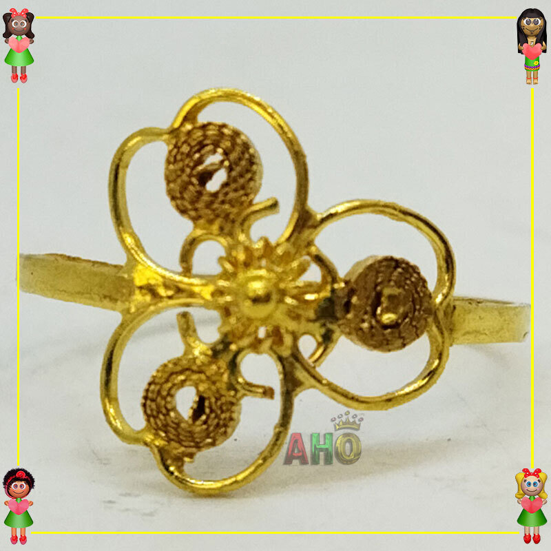 Anillo Filigrana Oro 18k