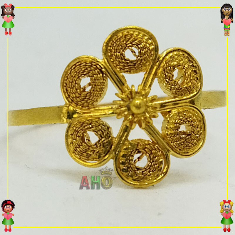 Anillo Filigrana Oro 18k