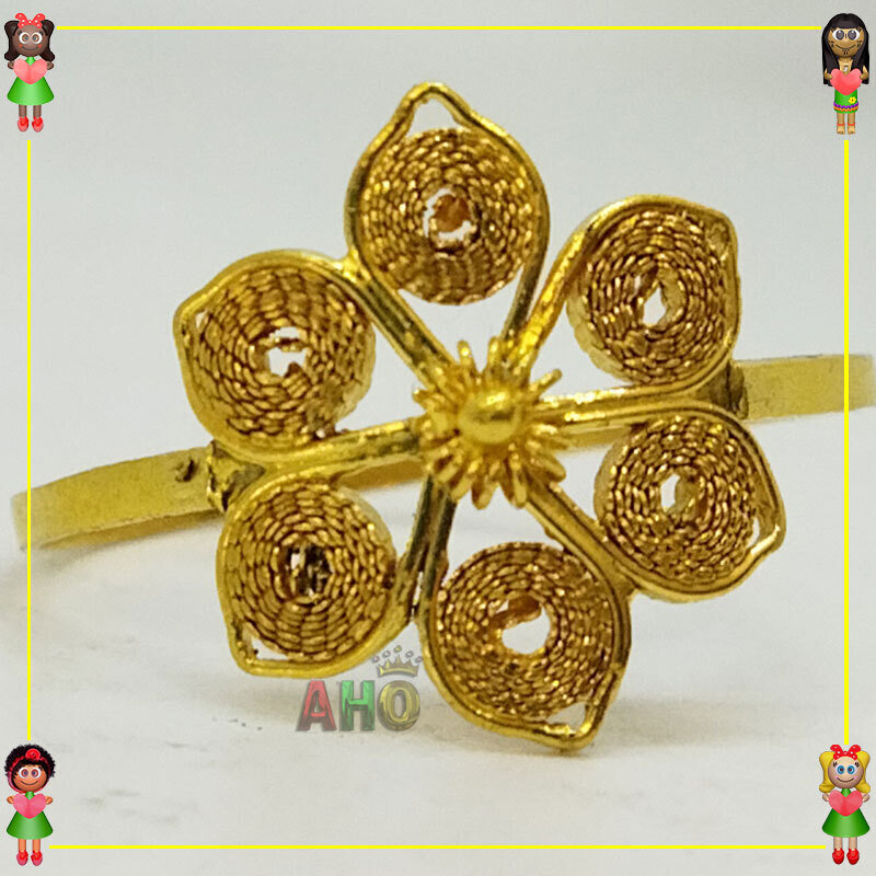 Anillo Filigrana Oro 18k