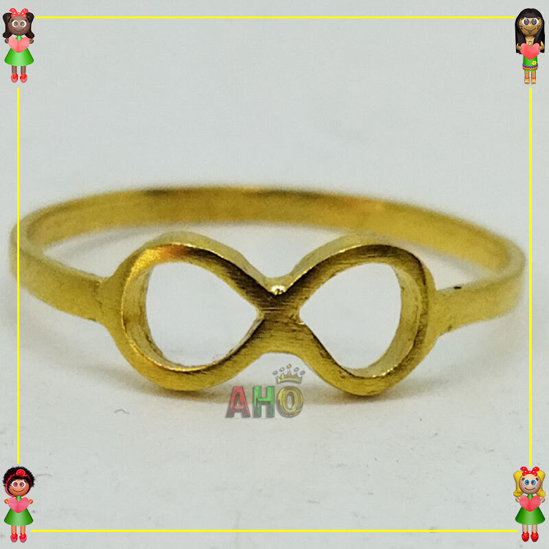 Anillo Infinito Oro 18k