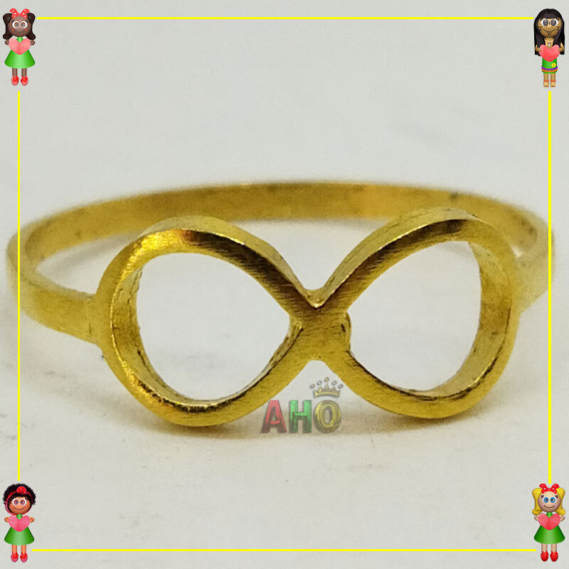 Anillo Infinito Oro 18k