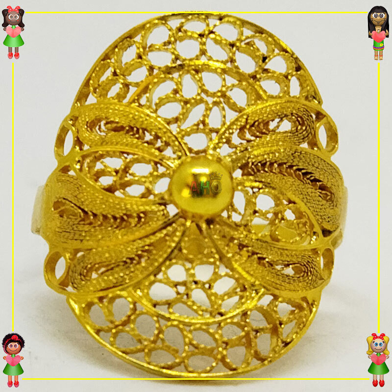 Anillo Filigrana Oro 18k