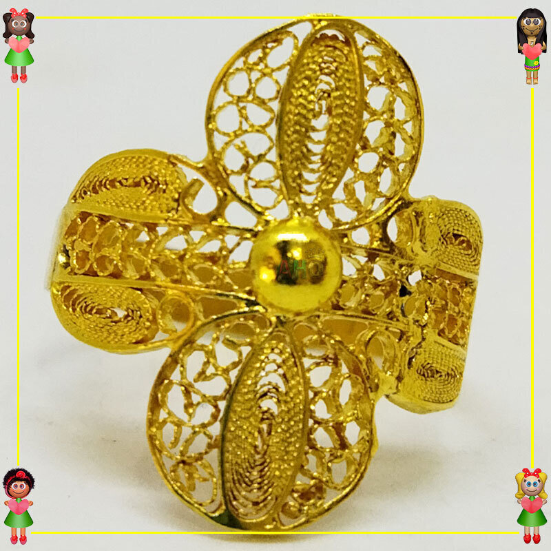 Anillo Filigrana Oro 18k