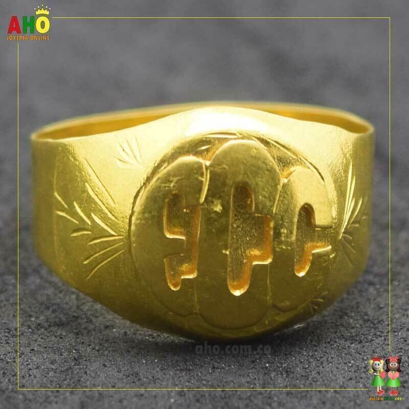Anillo Personalizado Oro18k