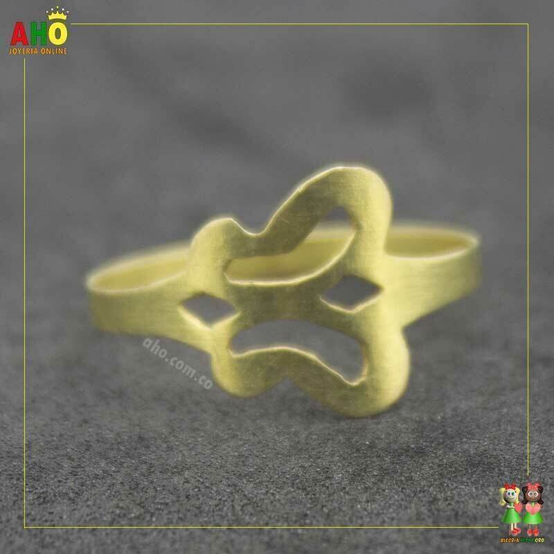 Anillo Mariposa Oro18k