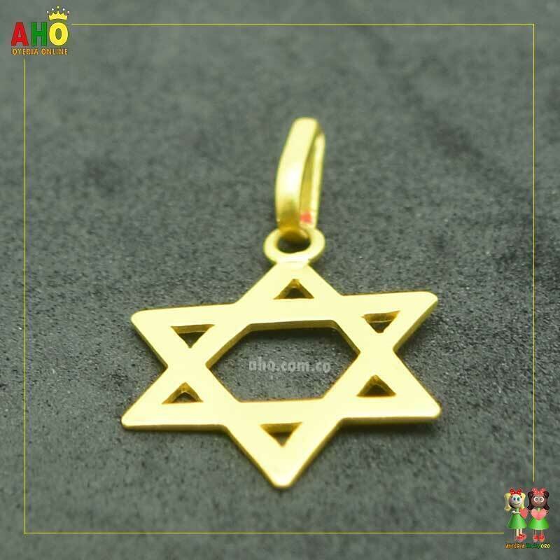 Dije Estrella de David Oro18K