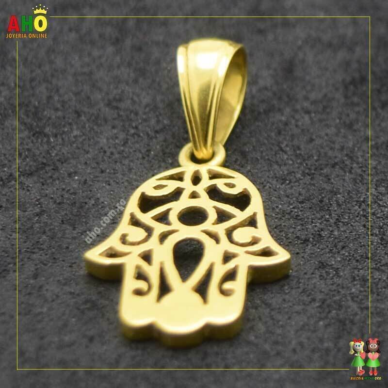 Dije Mano de Fatima Oro18k