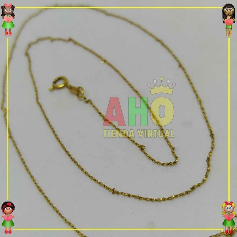 Cadena mujer Oro Italiano Oro18K