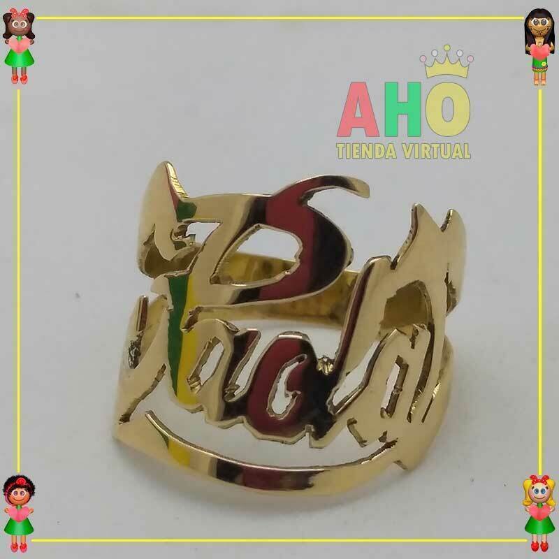 Anillo Nombre Paola Oro18k