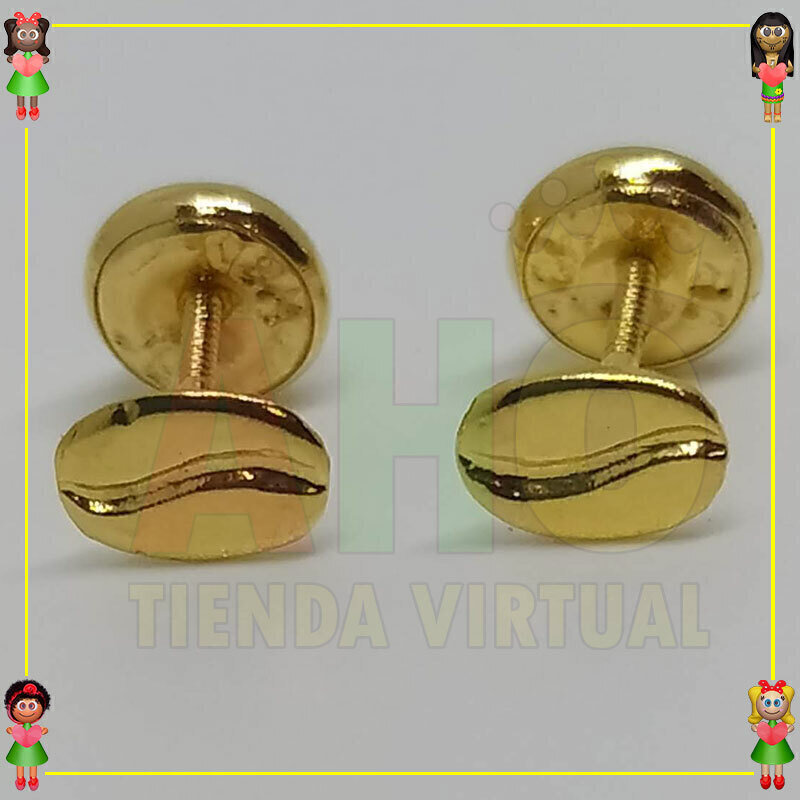 Topo Seguridad Ovalo Oro18k