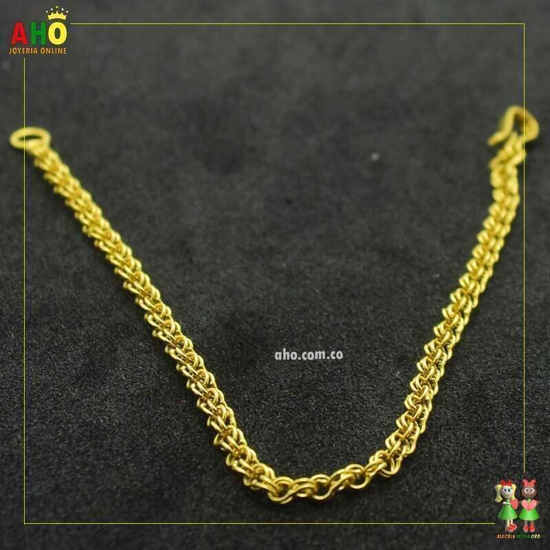 Pulsera Espartillo Oro18k