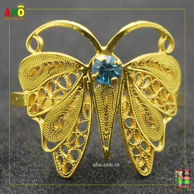 Anillo Mariposa Oro18k