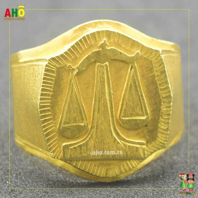 Anillo en Oro para Hombre Oro18k