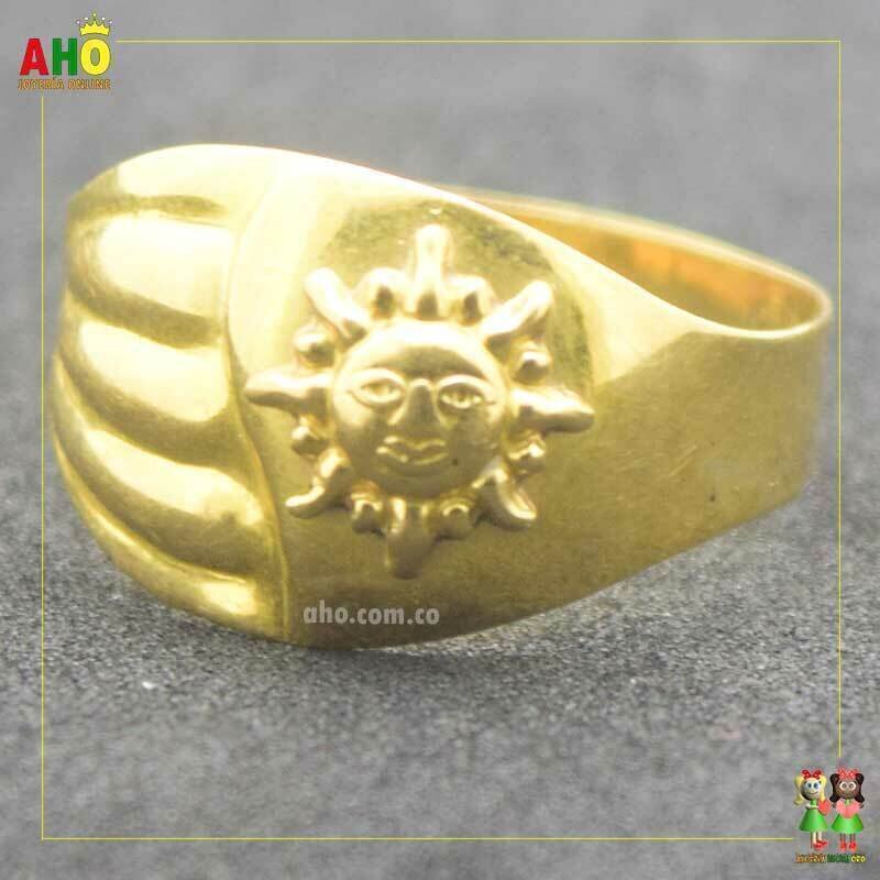 Anillo Sol Oro18k