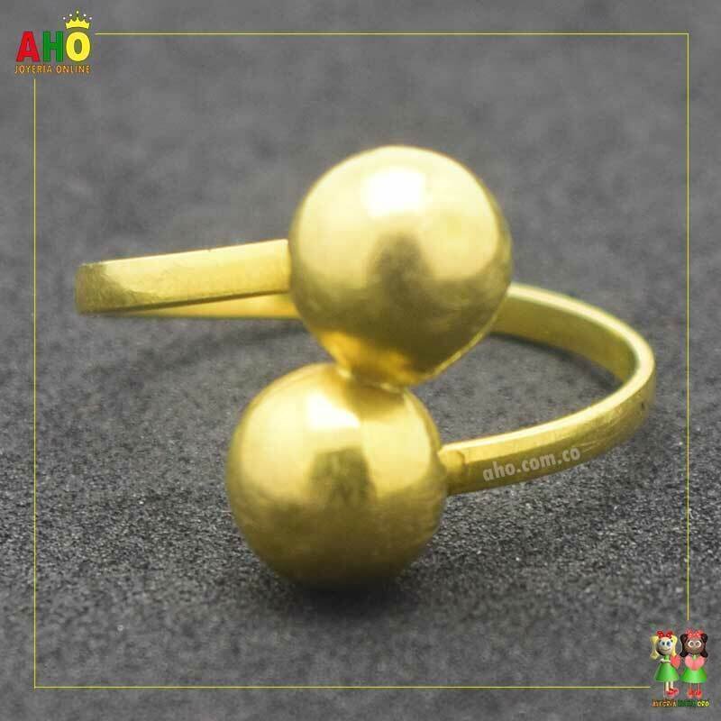 Anillo Tu y Yo Oro18k