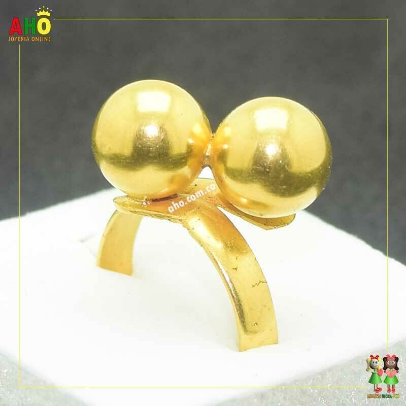 Anillo Tu y Yo Oro18k