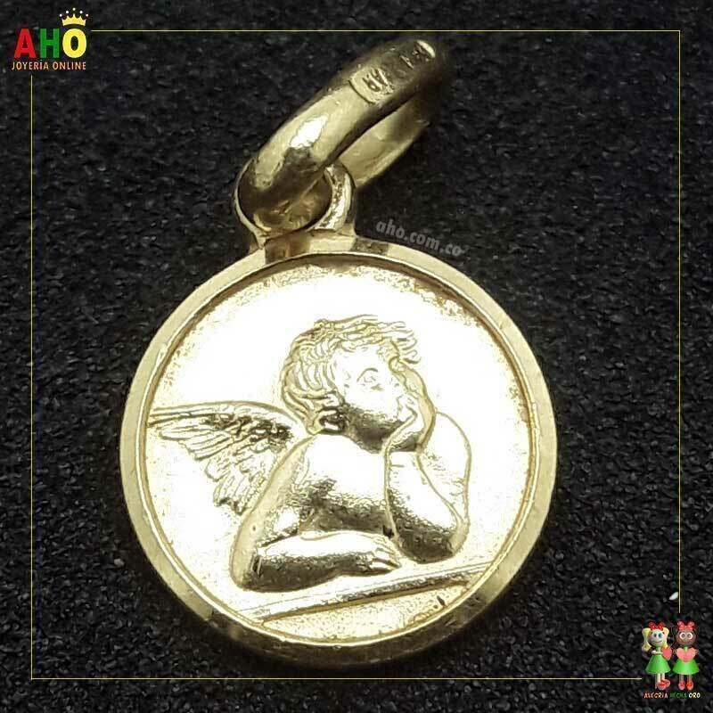 Dije Angel de la Guarda Oro18K