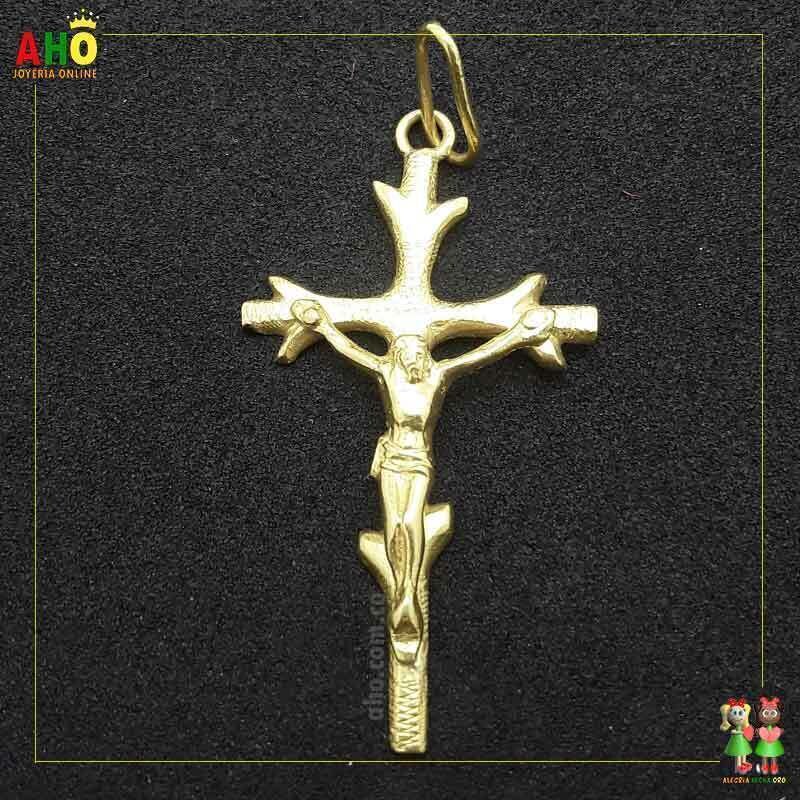 Dije Cristo Espinas Oro18K